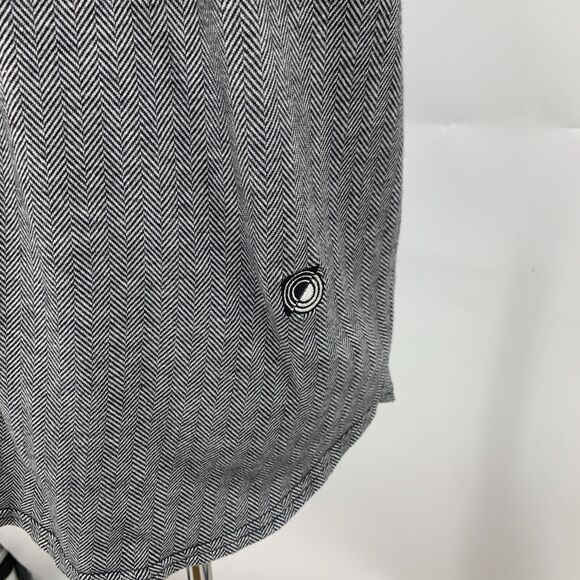 Jamie Sadock Herringbone Golf Shirt Womens S Small Short Sleeve Pleated Back - Picture 8 of 14